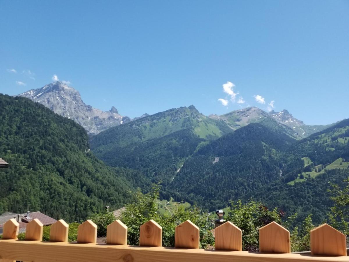 Chalet Rayon De Soleil Gryon Villars Buitenkant foto