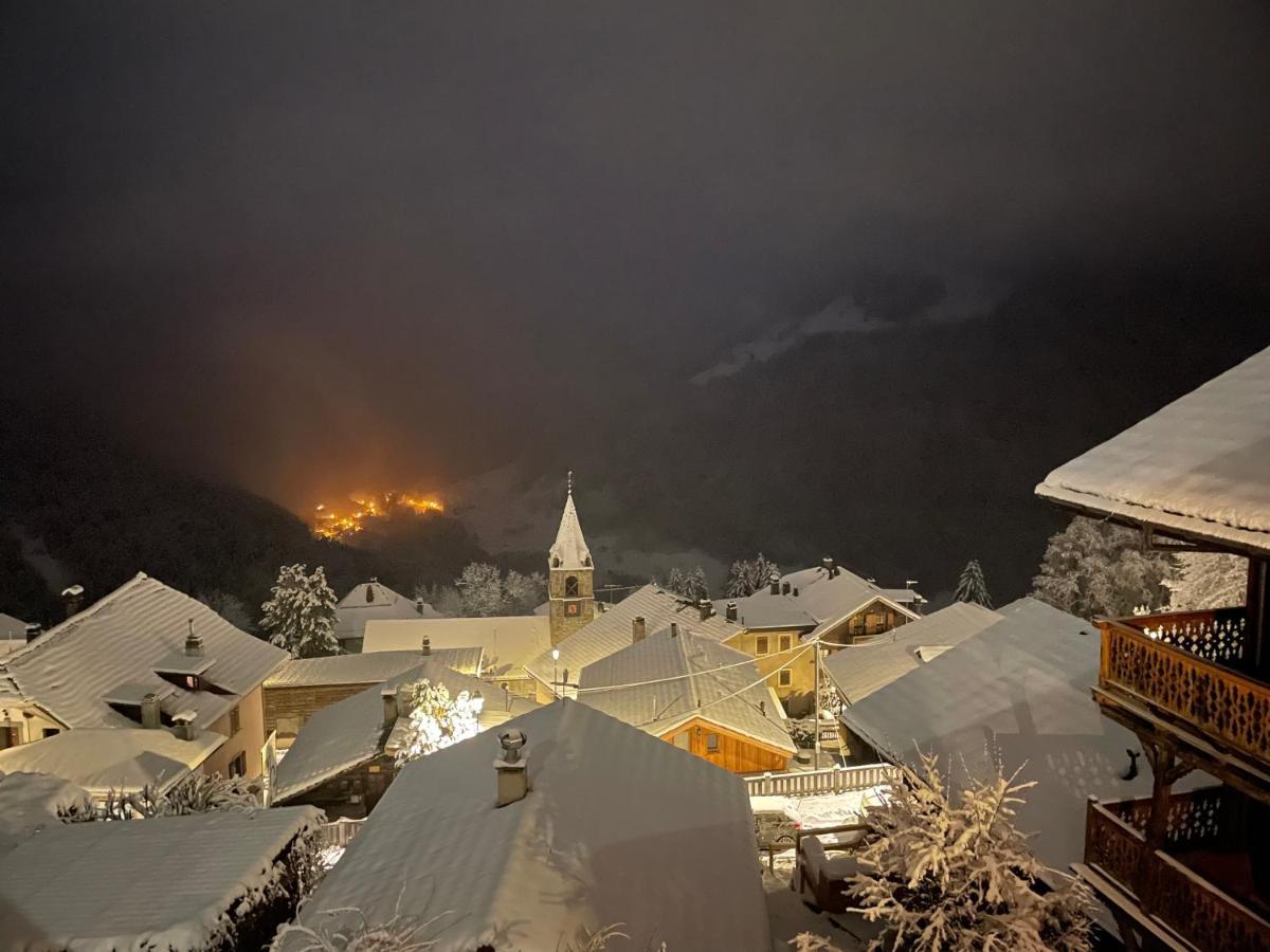 Chalet Rayon De Soleil Gryon Villars Buitenkant foto