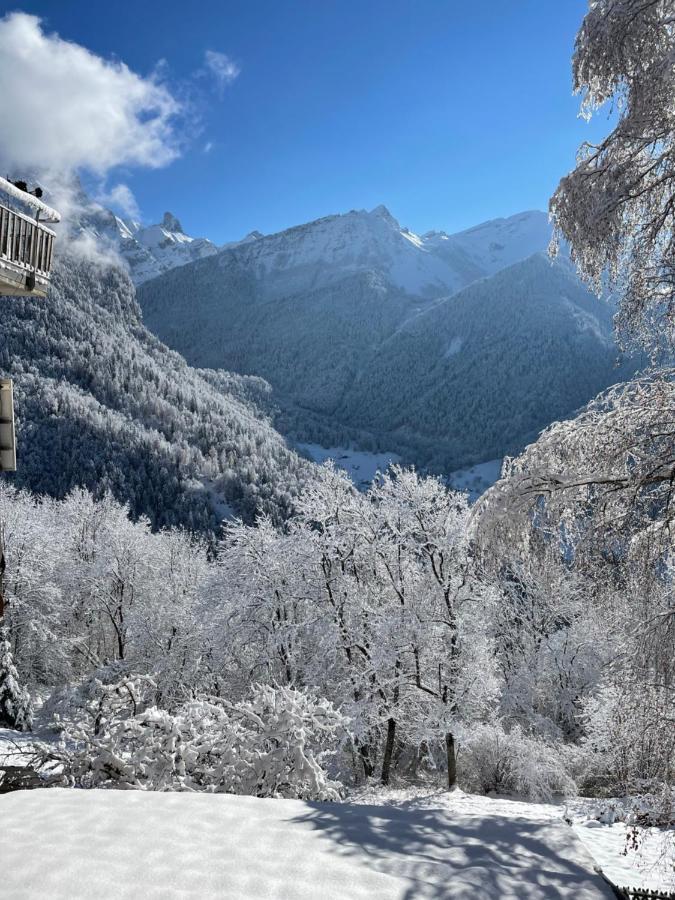 Chalet Rayon De Soleil Gryon Villars Buitenkant foto