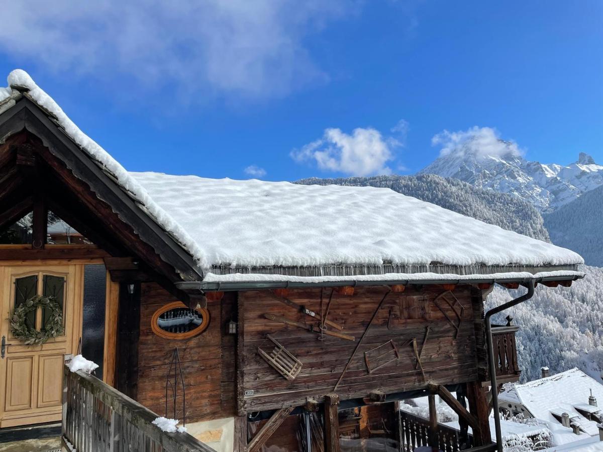 Chalet Rayon De Soleil Gryon Villars Buitenkant foto
