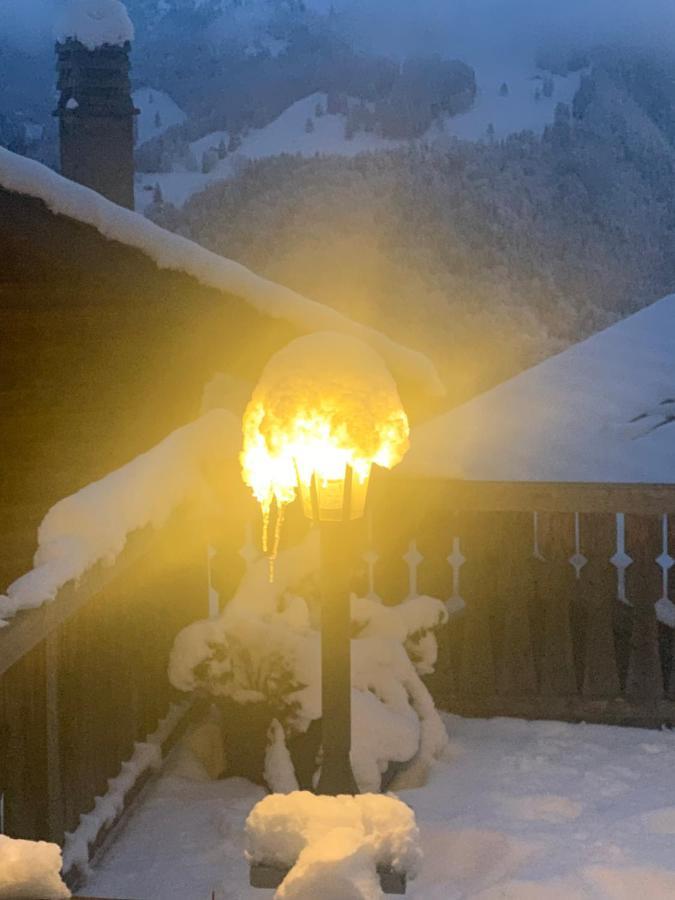 Chalet Rayon De Soleil Gryon Villars Buitenkant foto