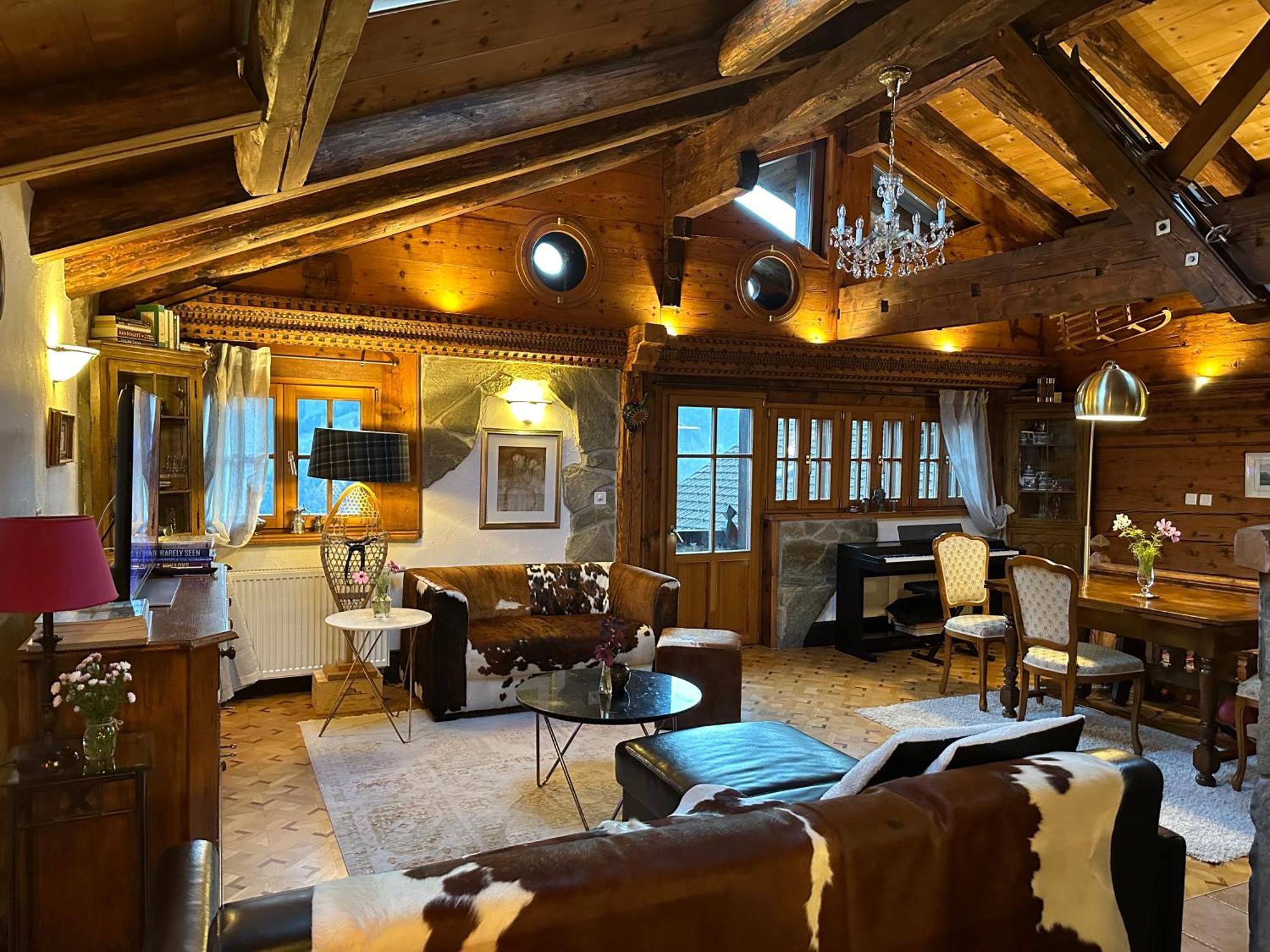 Chalet Rayon De Soleil Gryon Villars Kamer foto