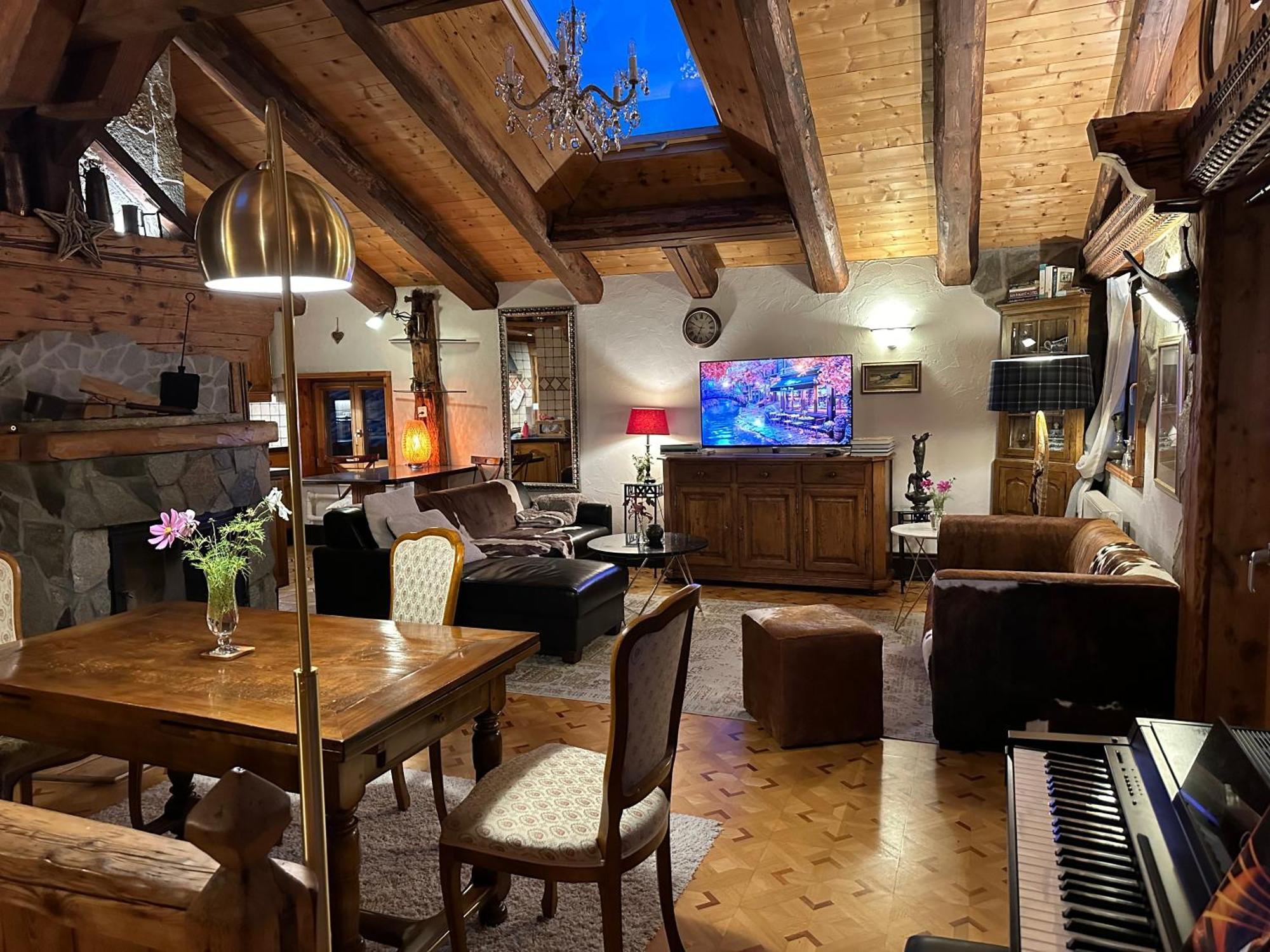 Chalet Rayon De Soleil Gryon Villars Kamer foto