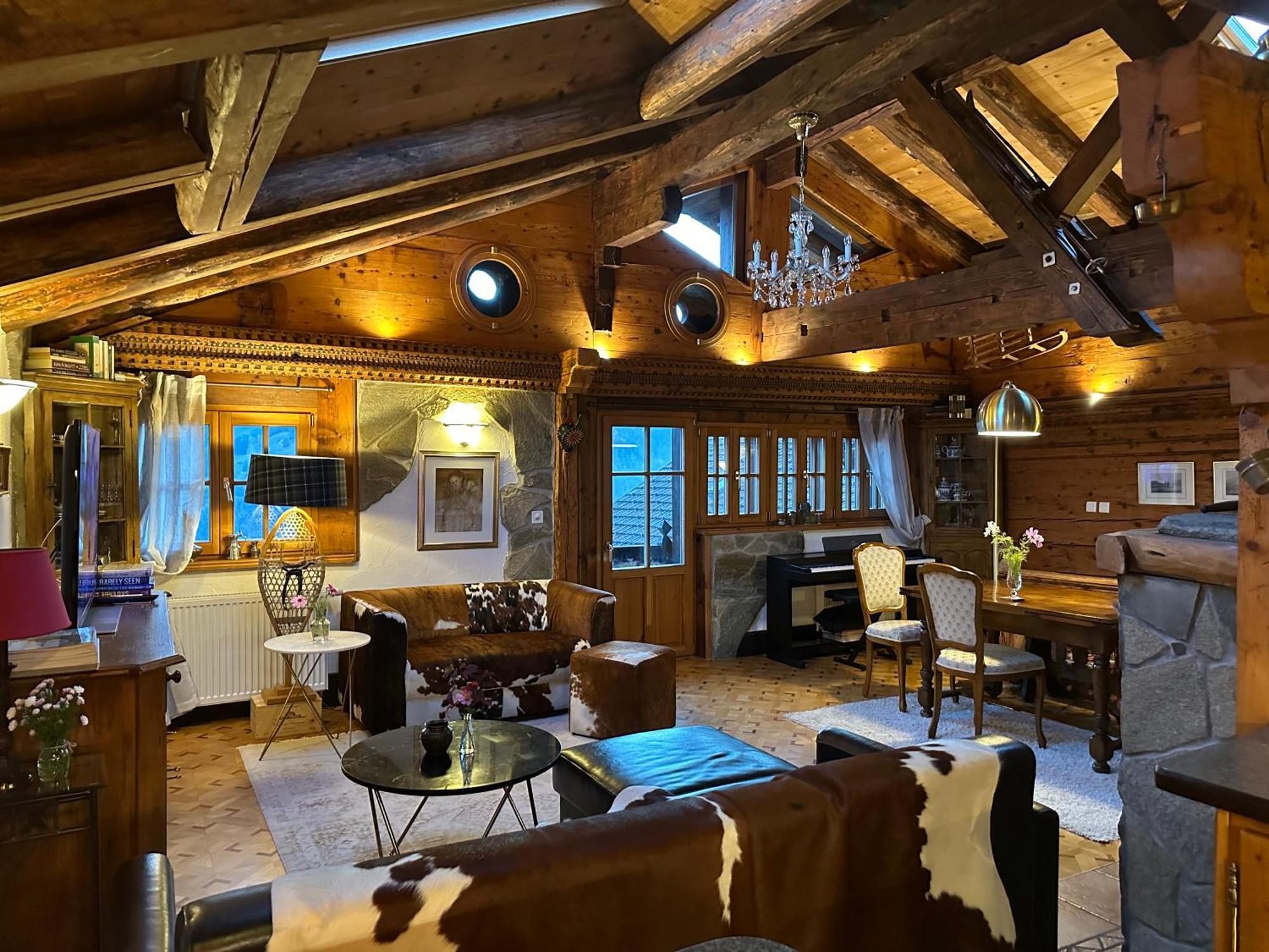 Chalet Rayon De Soleil Gryon Villars Kamer foto