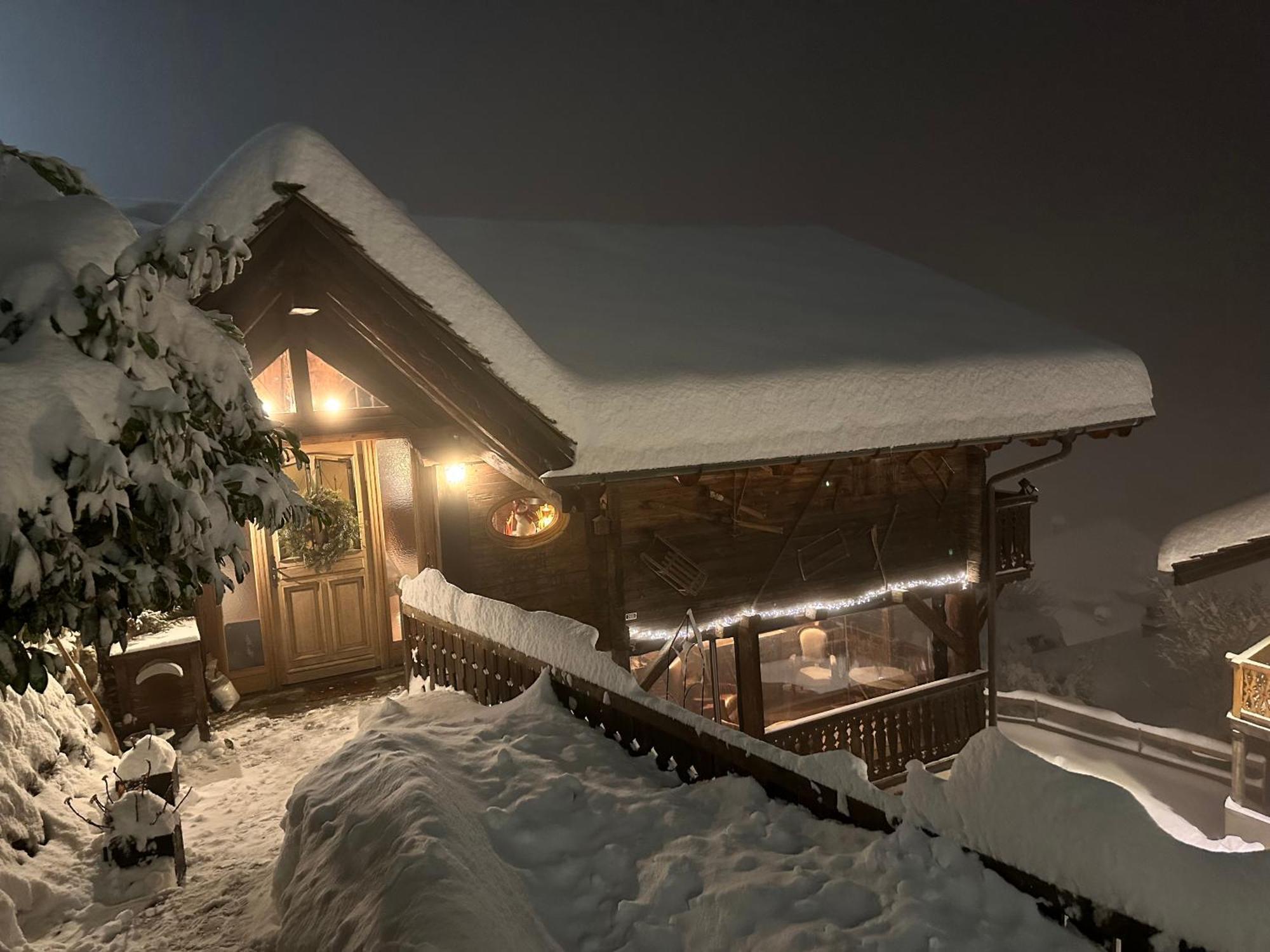 Chalet Rayon De Soleil Gryon Villars Buitenkant foto