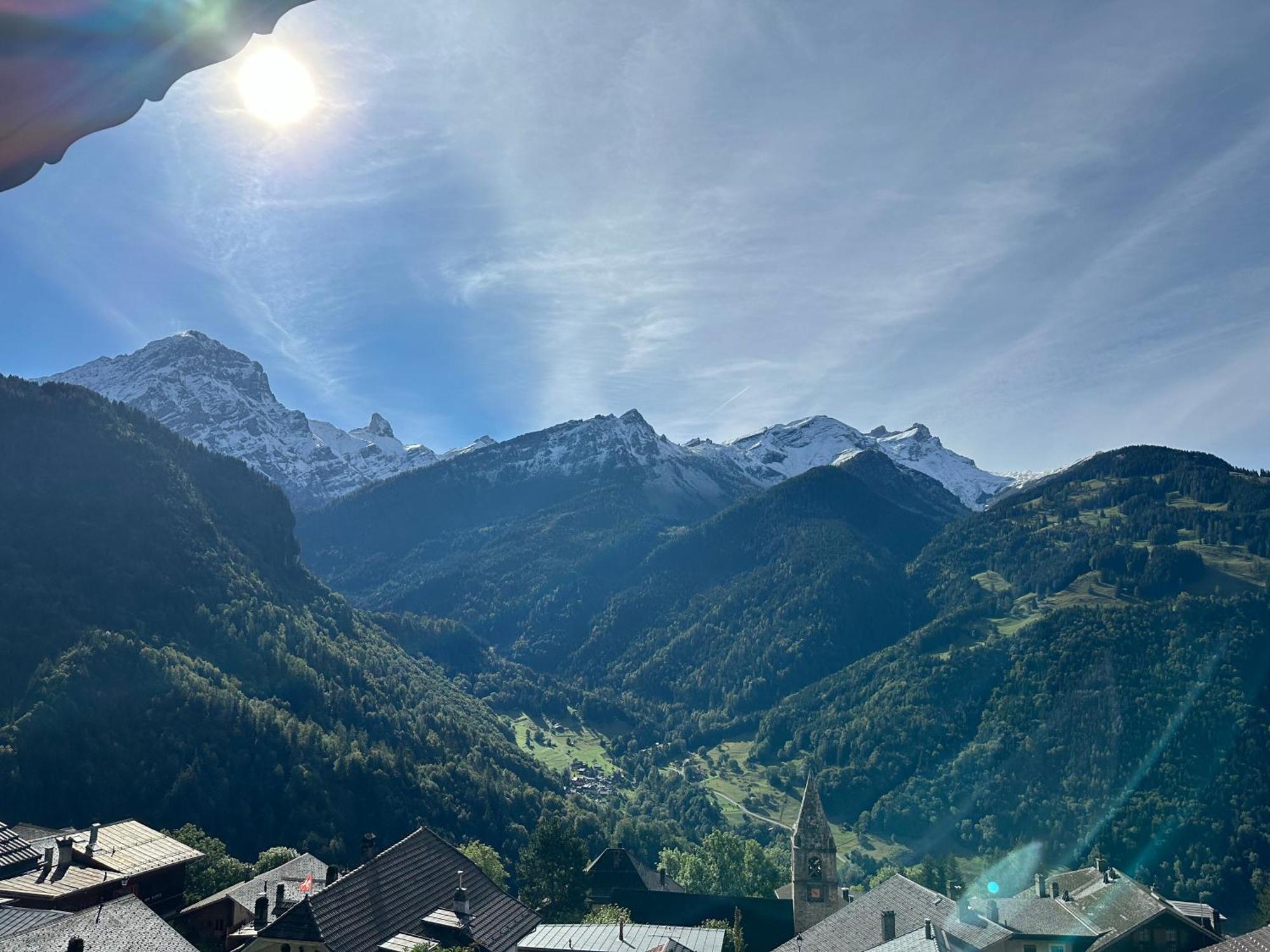 Chalet Rayon De Soleil Gryon Villars Buitenkant foto