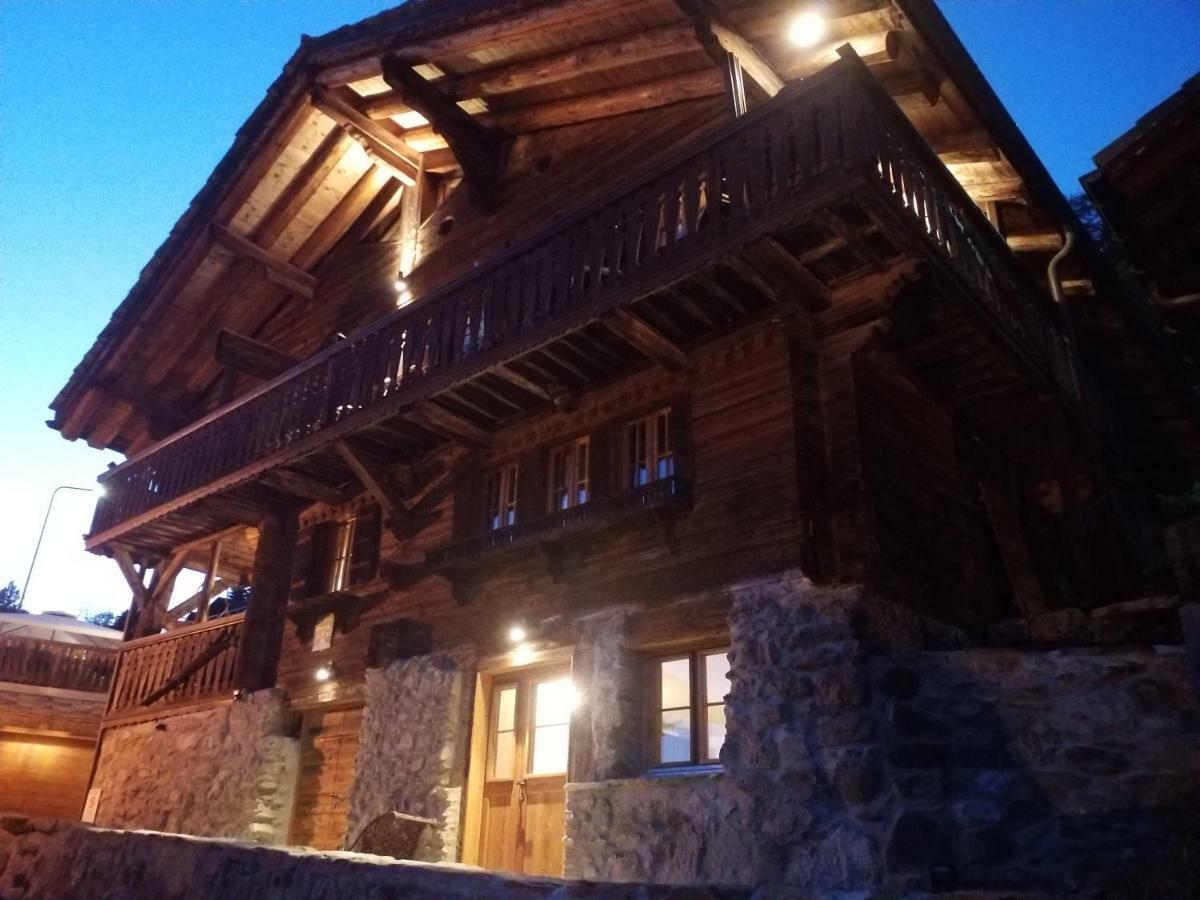 Chalet Rayon De Soleil Gryon Villars Buitenkant foto